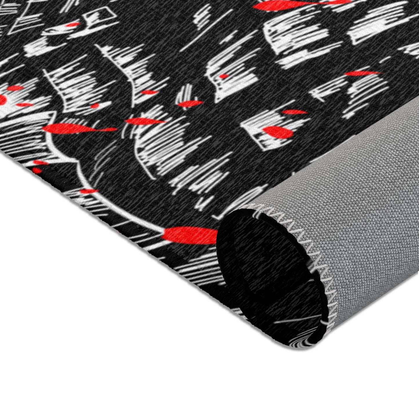 Berserk Splatter 2 Area Rug