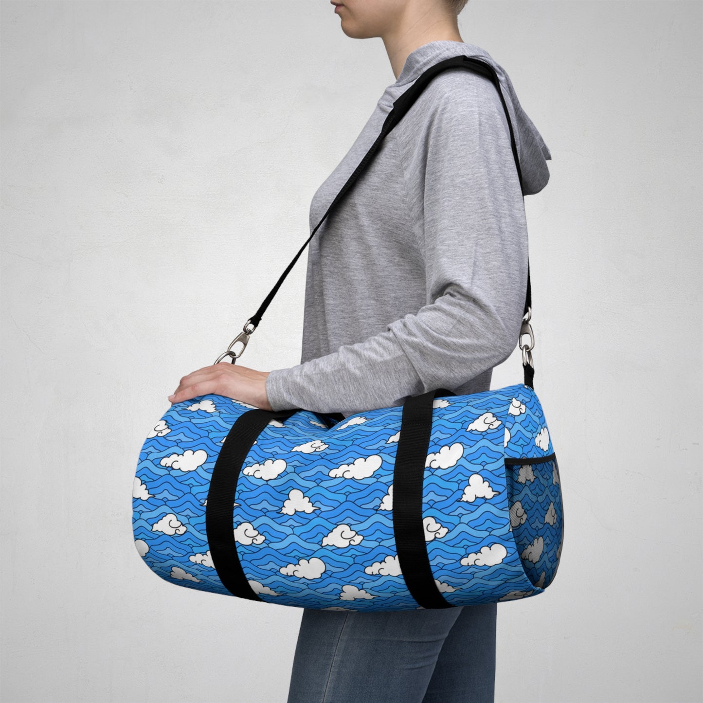 Blue Waves Gym Bag