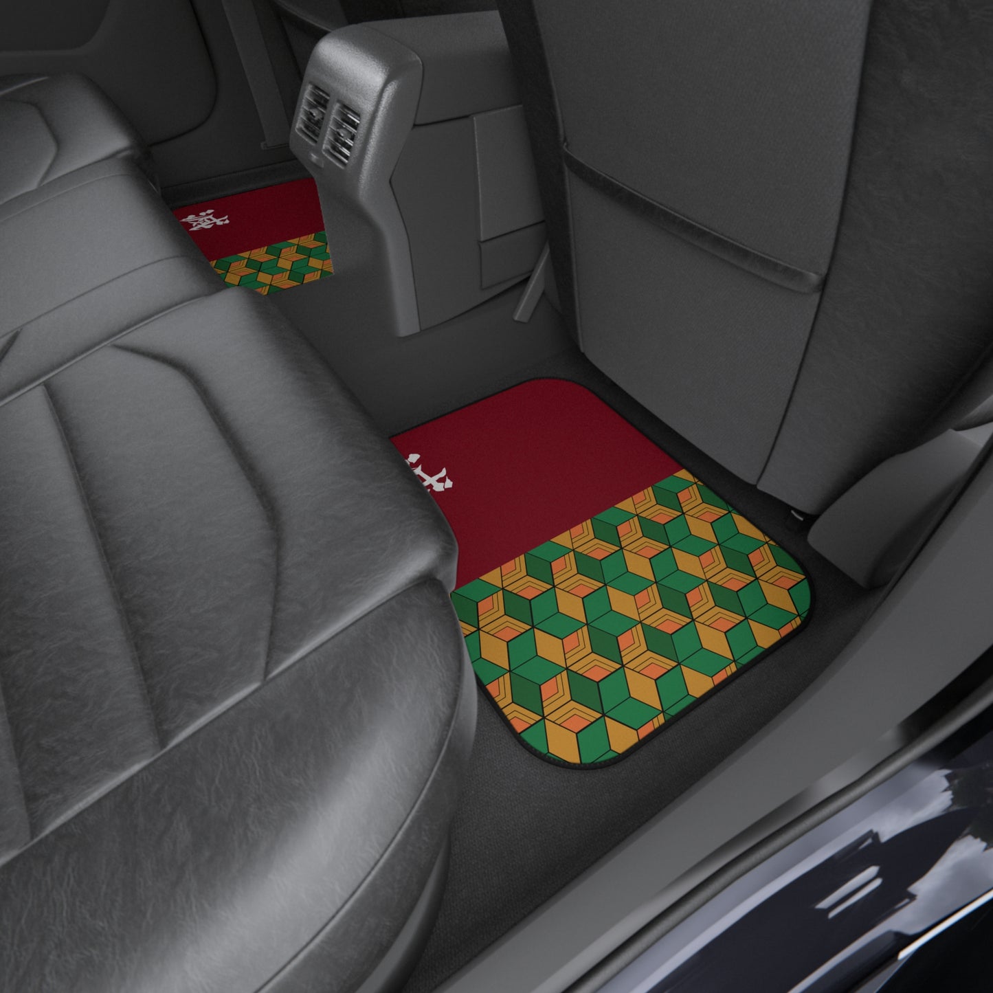 Black Tmk Car Mats (Set of 4)