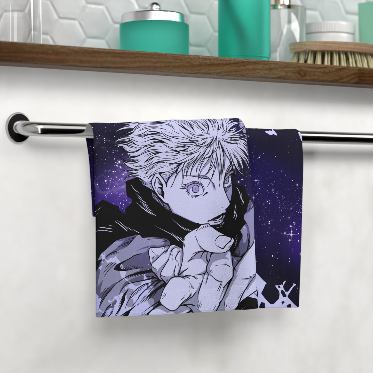 Black Curse Face Towel