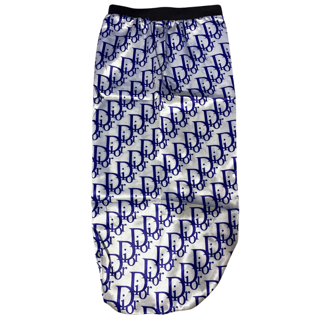 White Dio Long Bonnet