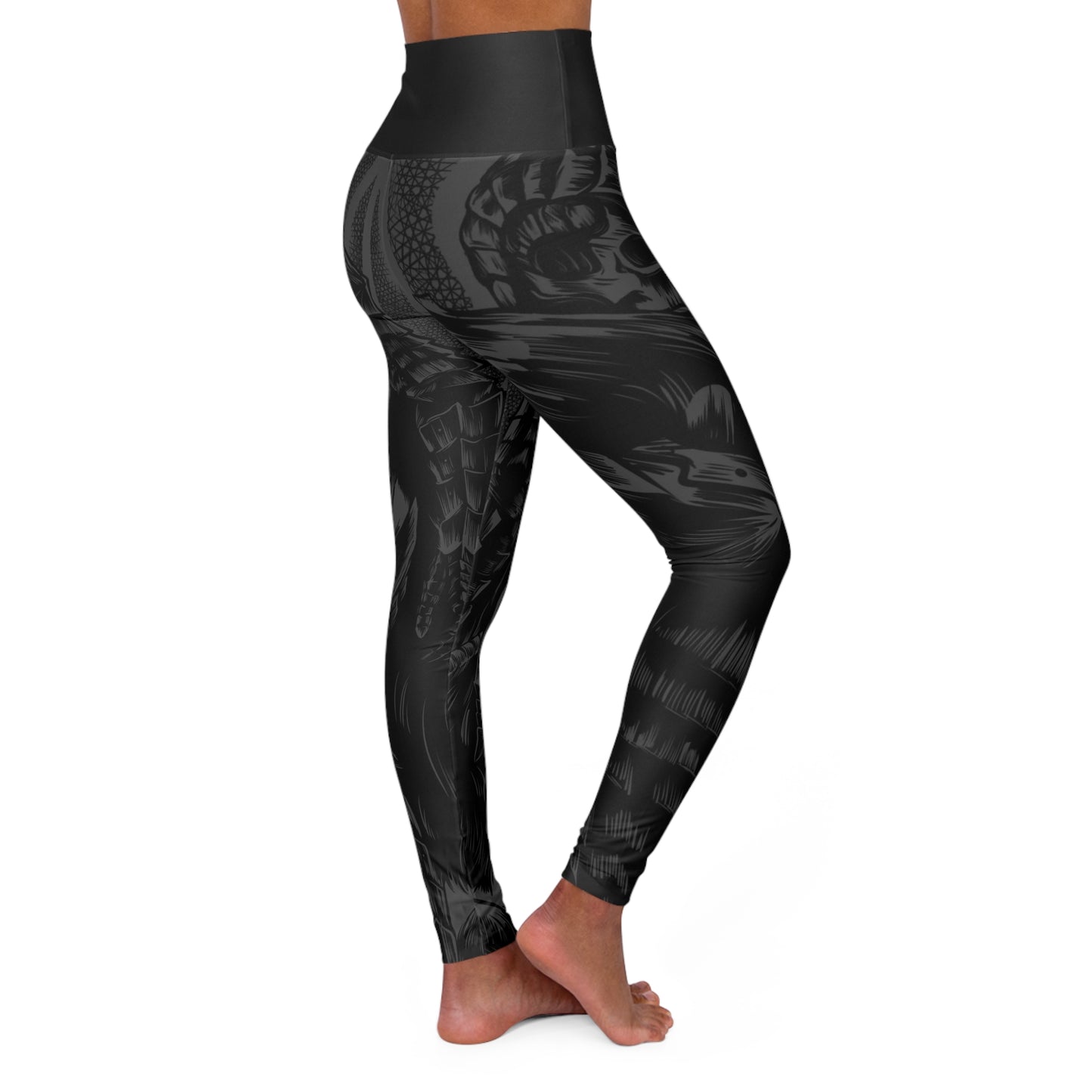 Berserk Armor High Waisted Yoga Leggings