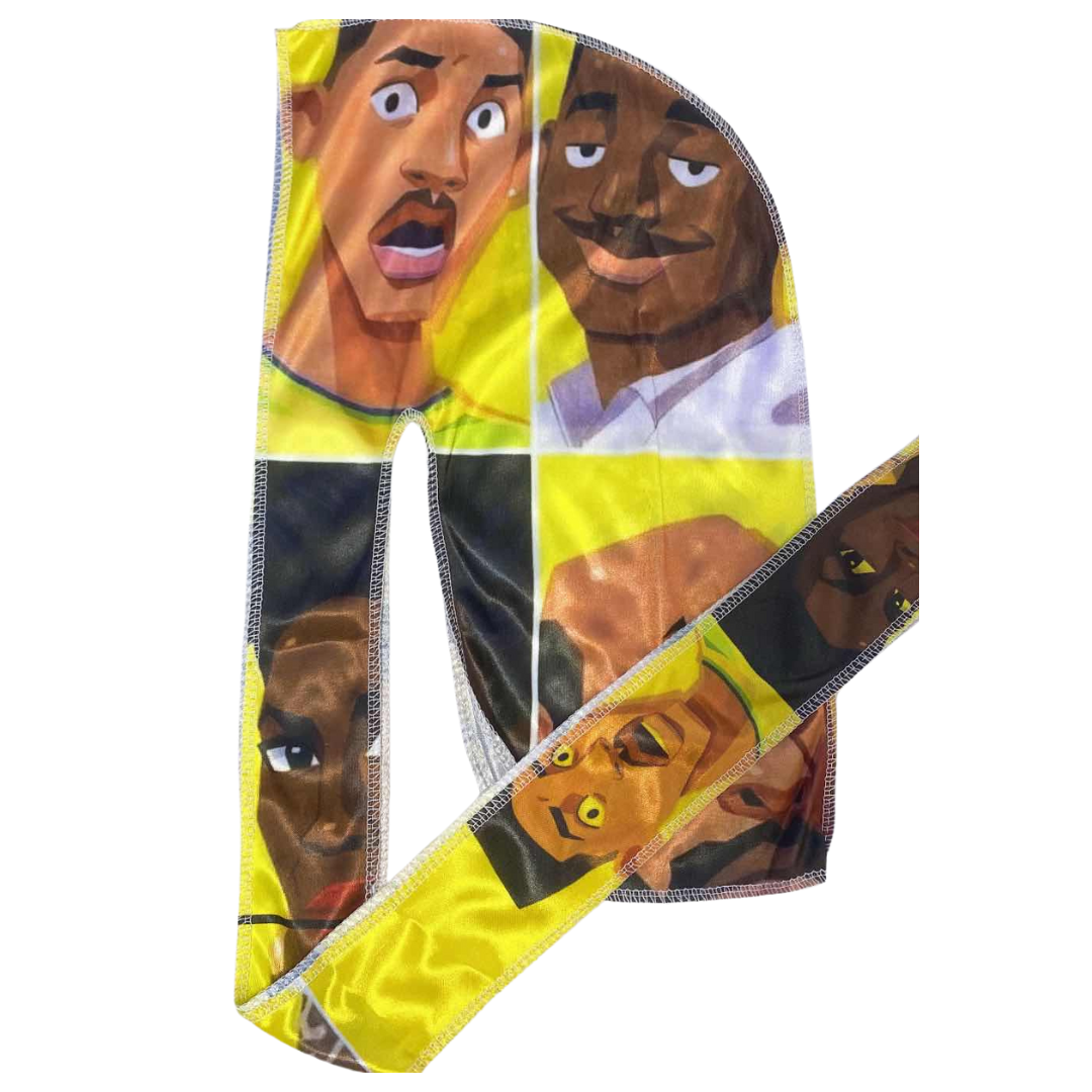 Yellow Fresh - Silky Crown Durag