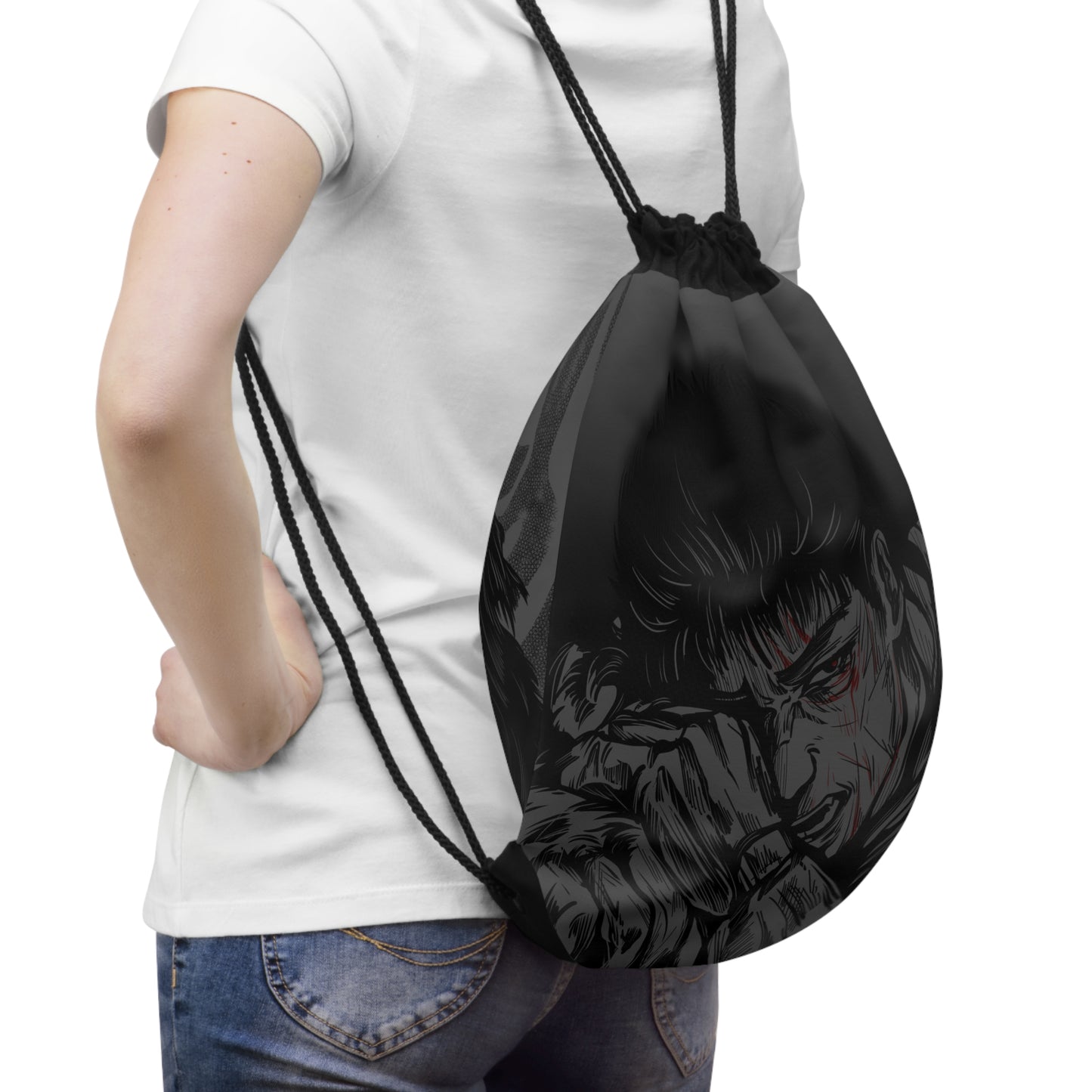 Berserk Armor Drawstring Bag