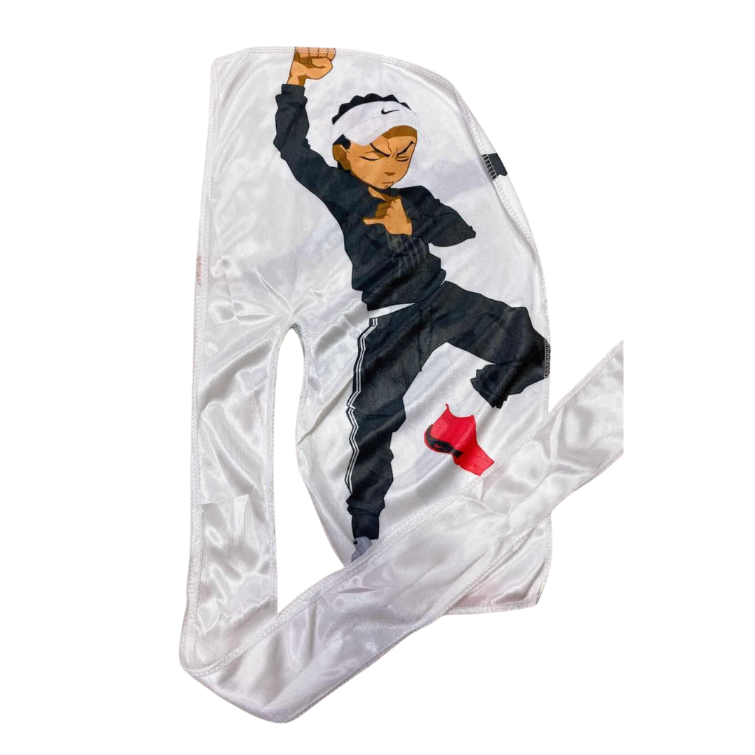 White Dope Hue - Silky Crown Durag
