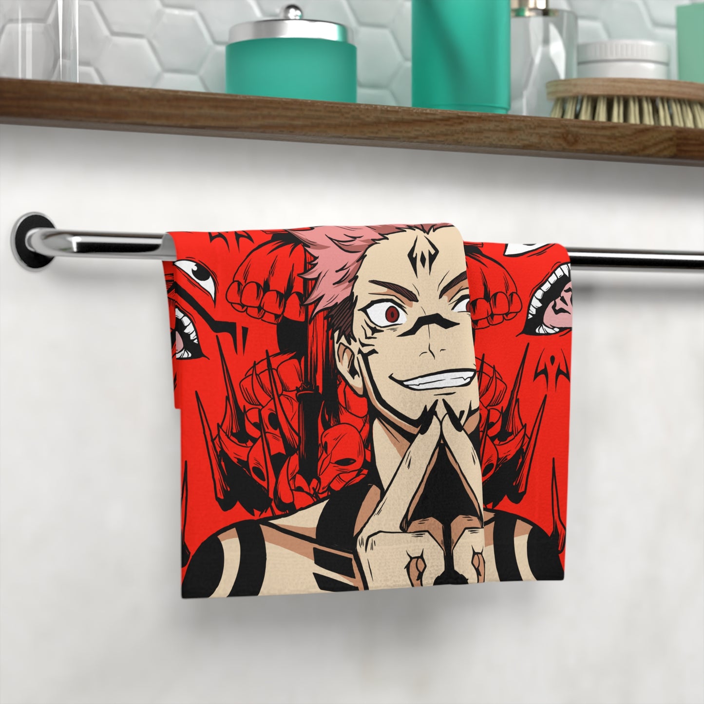 King of Curses Face Towel