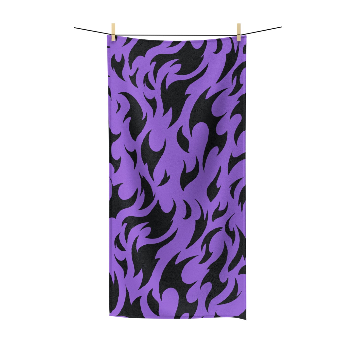 Purple Curse Polycotton Towel