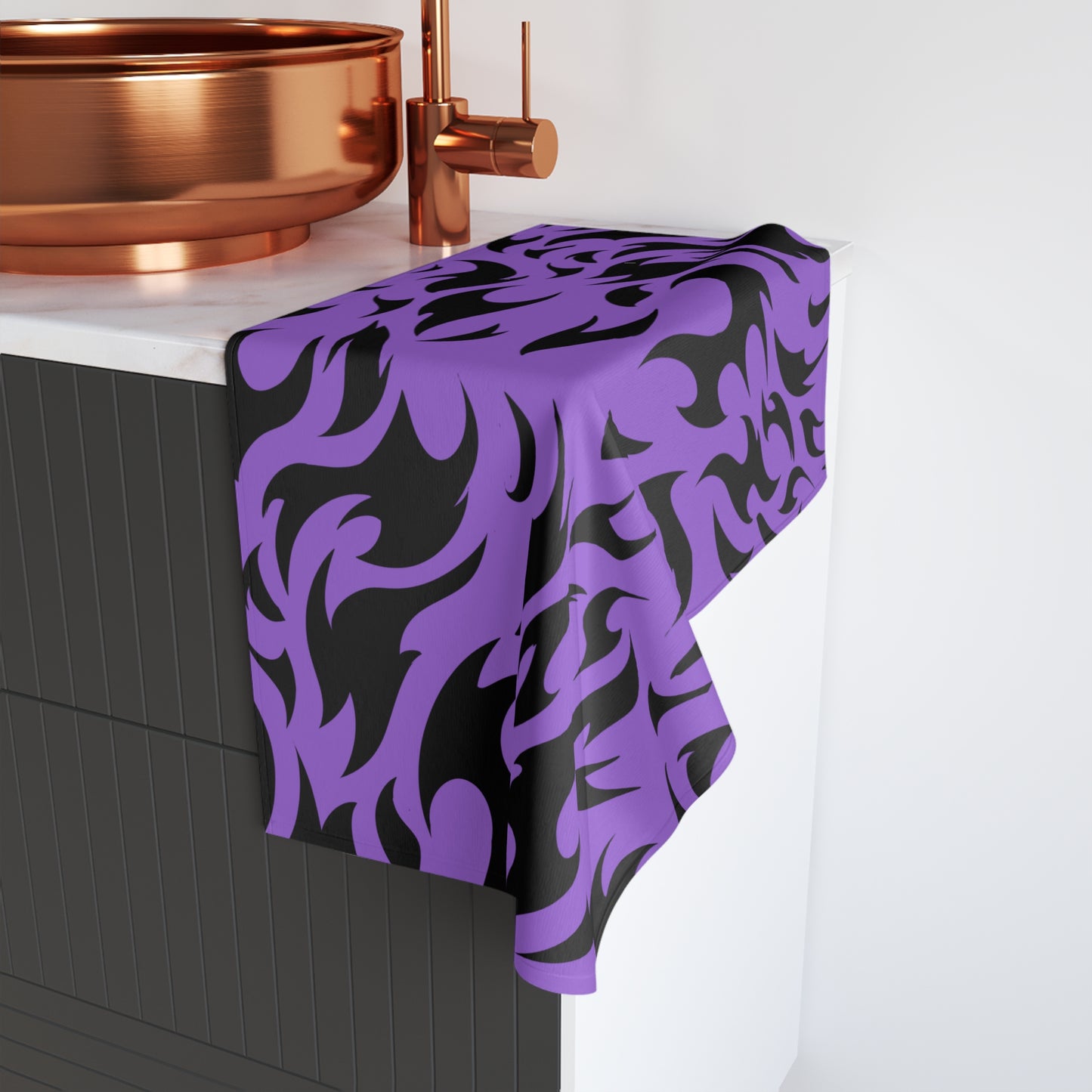 Purple Curse Hand Towel