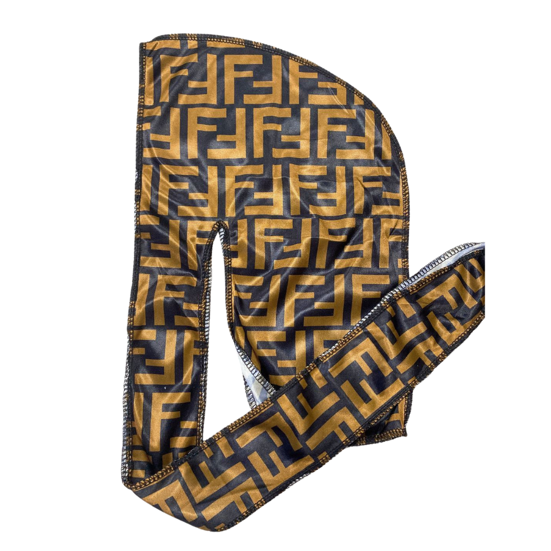 Gold FF Durag for kids