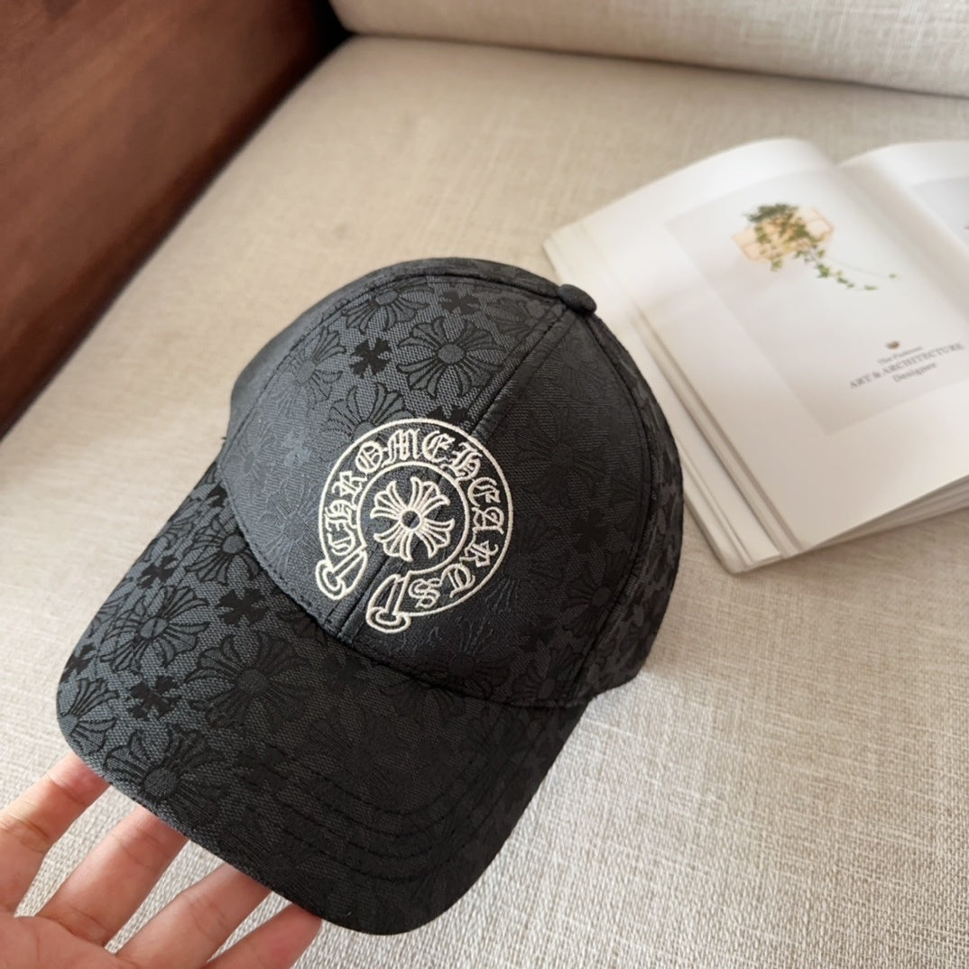 Chrome H Design Hats