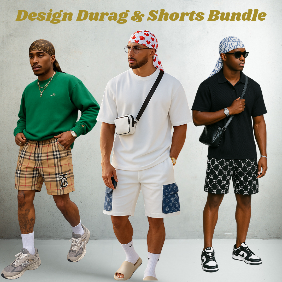 Durag and Shorts Bundle