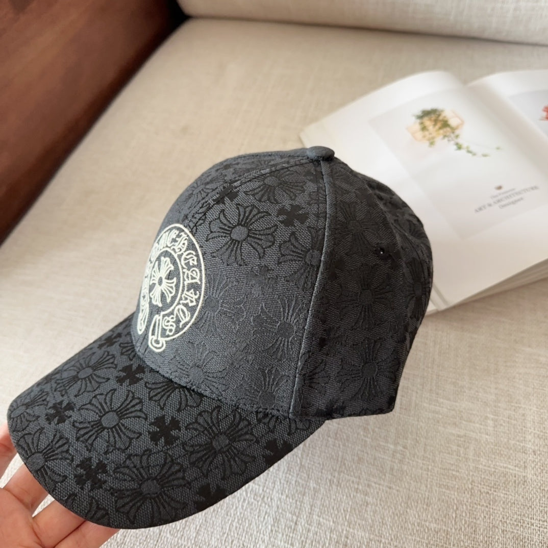 Chrome H Design Hats