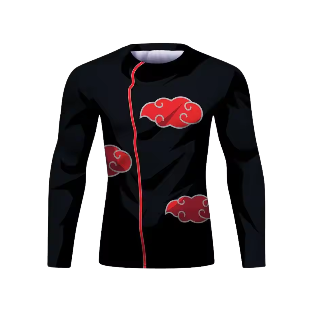 Pre Order Anime Long Sleeve Compression Shirts