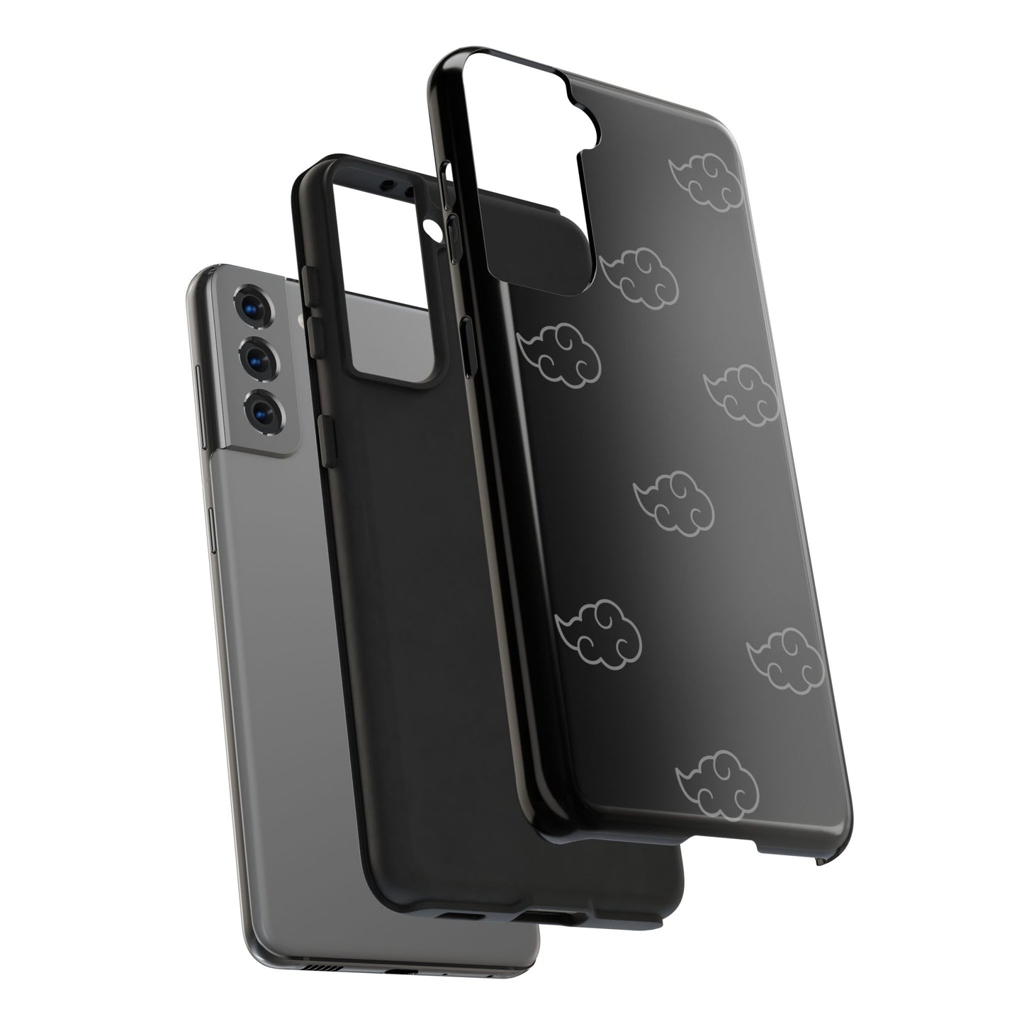 Black Cloud Tough Phone Cases