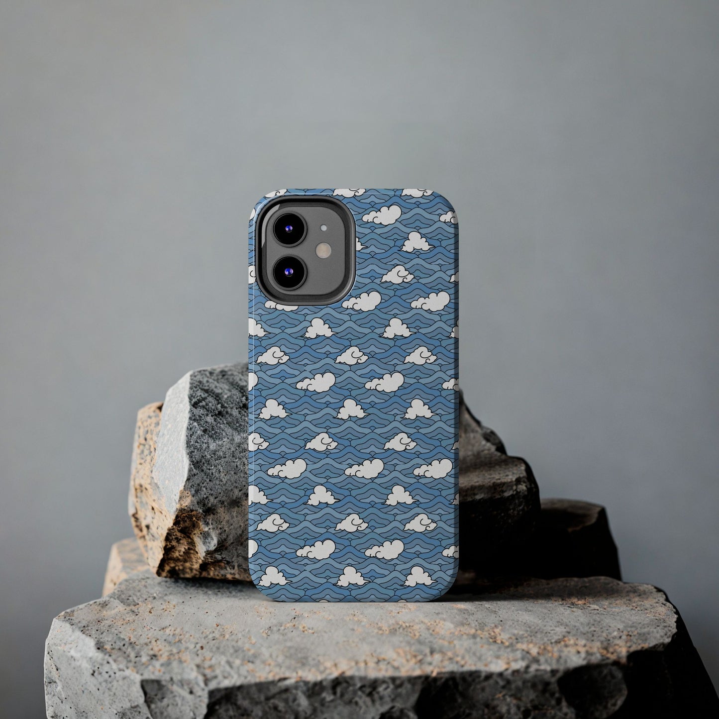Blue Sakonj Tough Phone Case