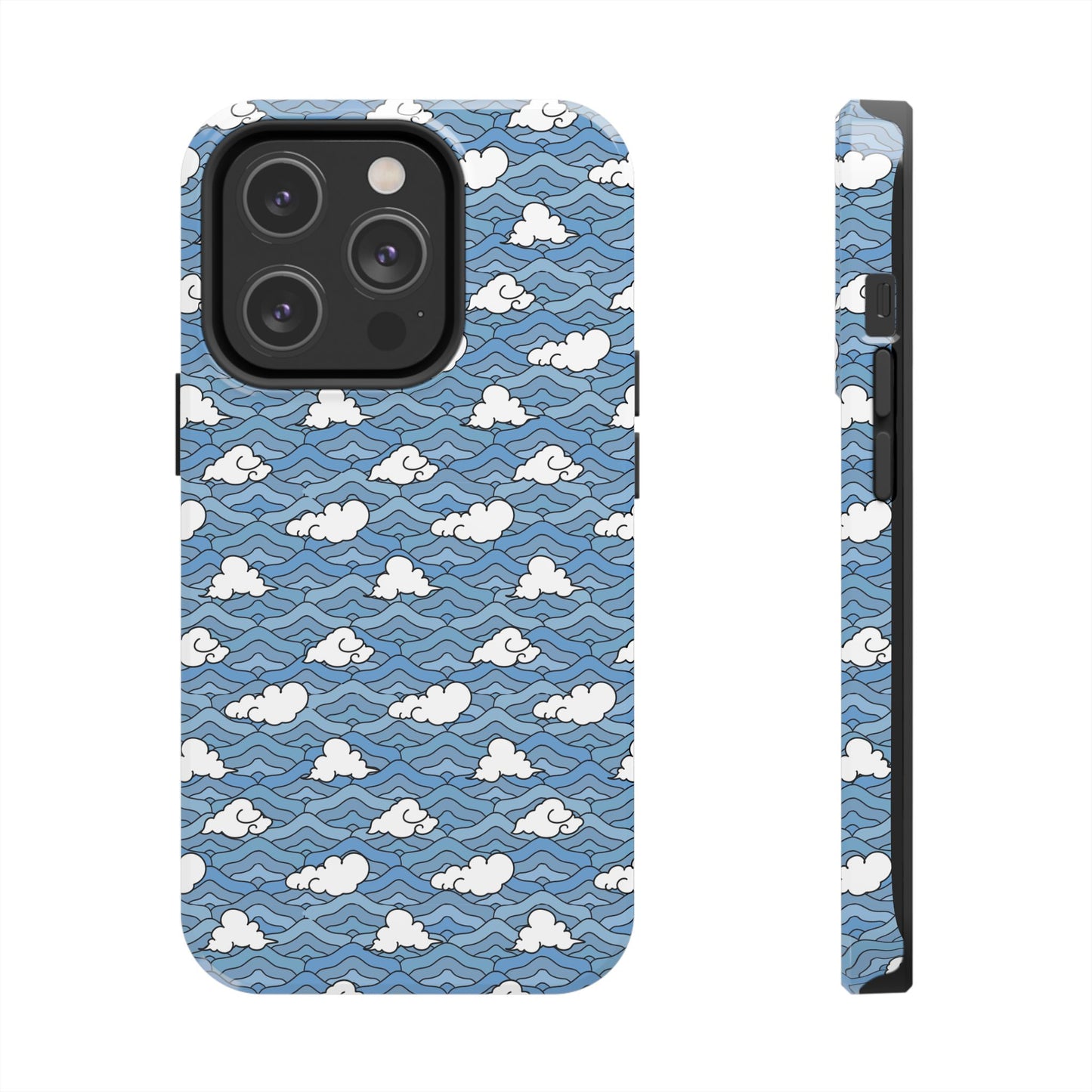 Blue Sakonj Tough Phone Case