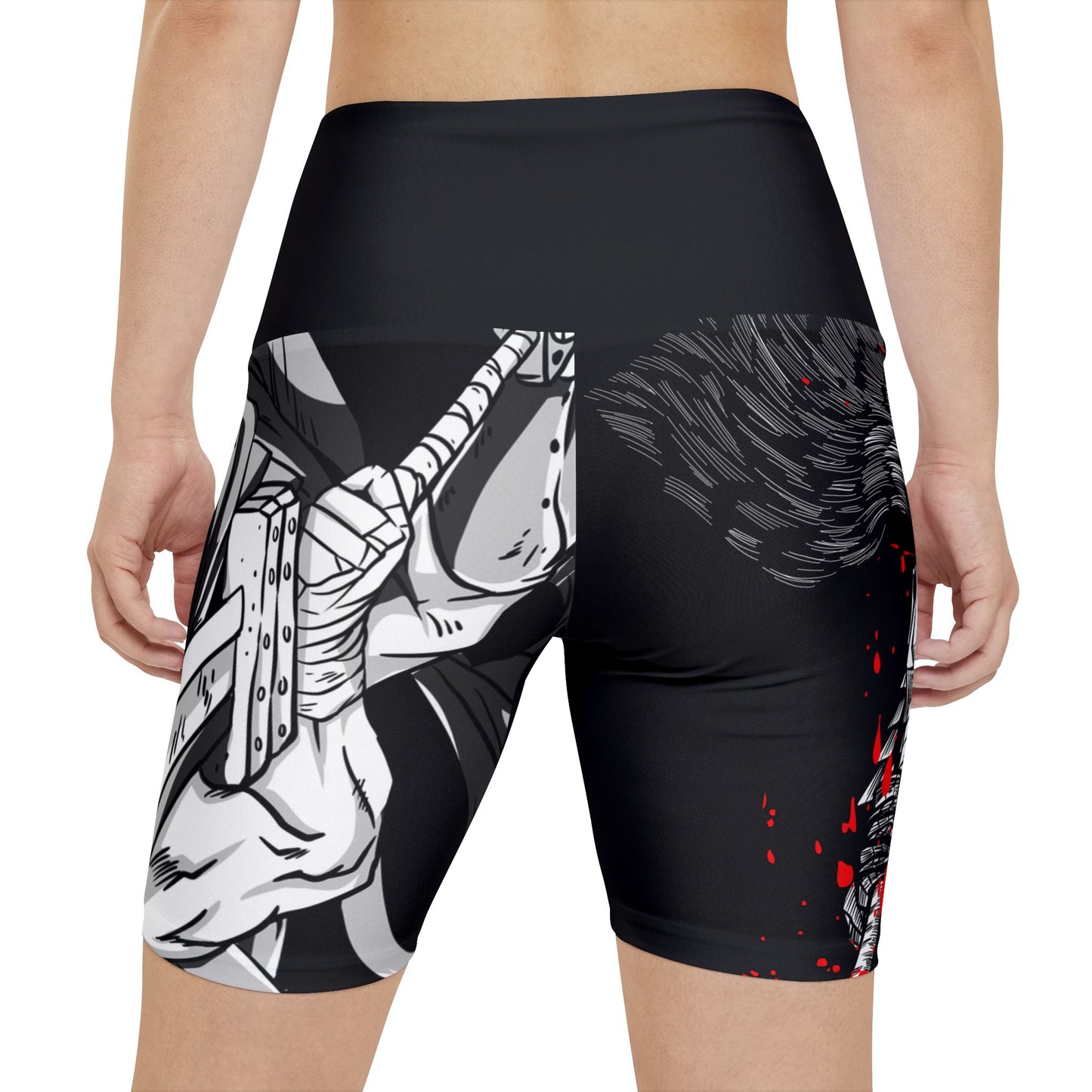 Berserk Splatter Women's Workout Shorts
