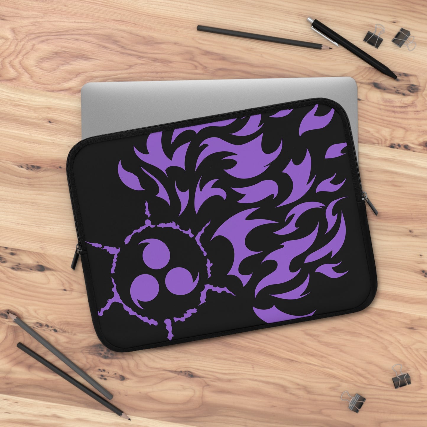 Purple Curse Mark Laptop Sleeve