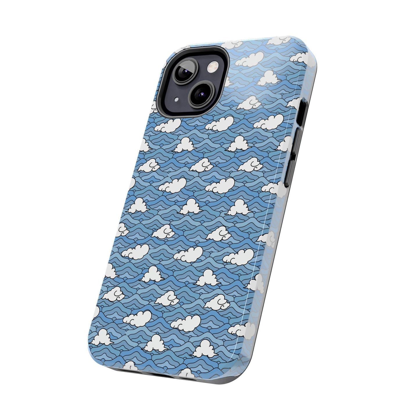 Blue Sakonj Tough Phone Case