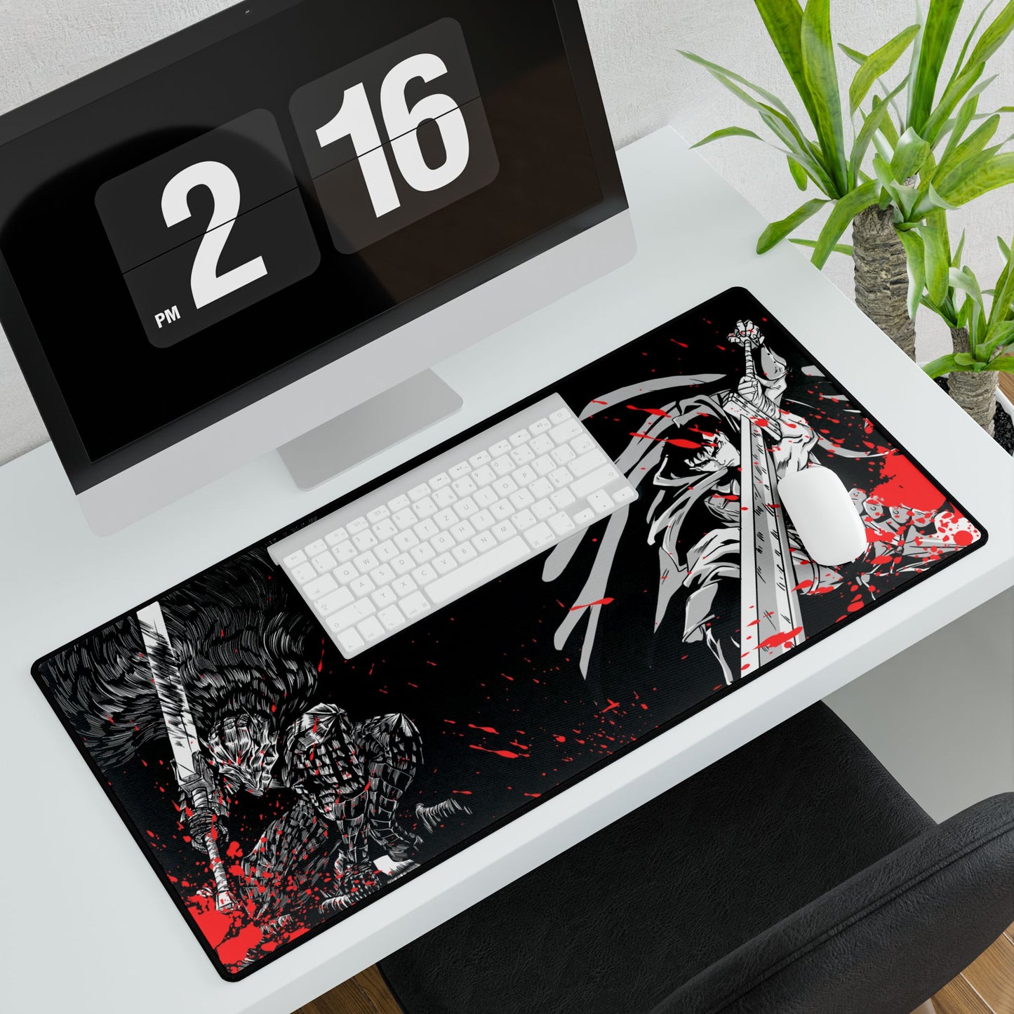 Bersrk Red Splatter Desk Mat