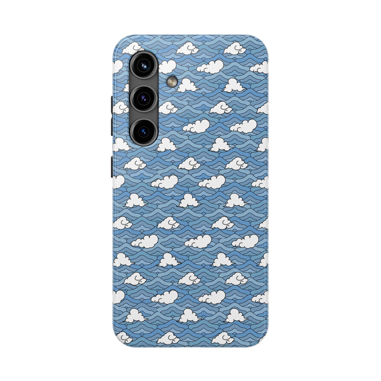 Blue Sakonj Tough Phone Case