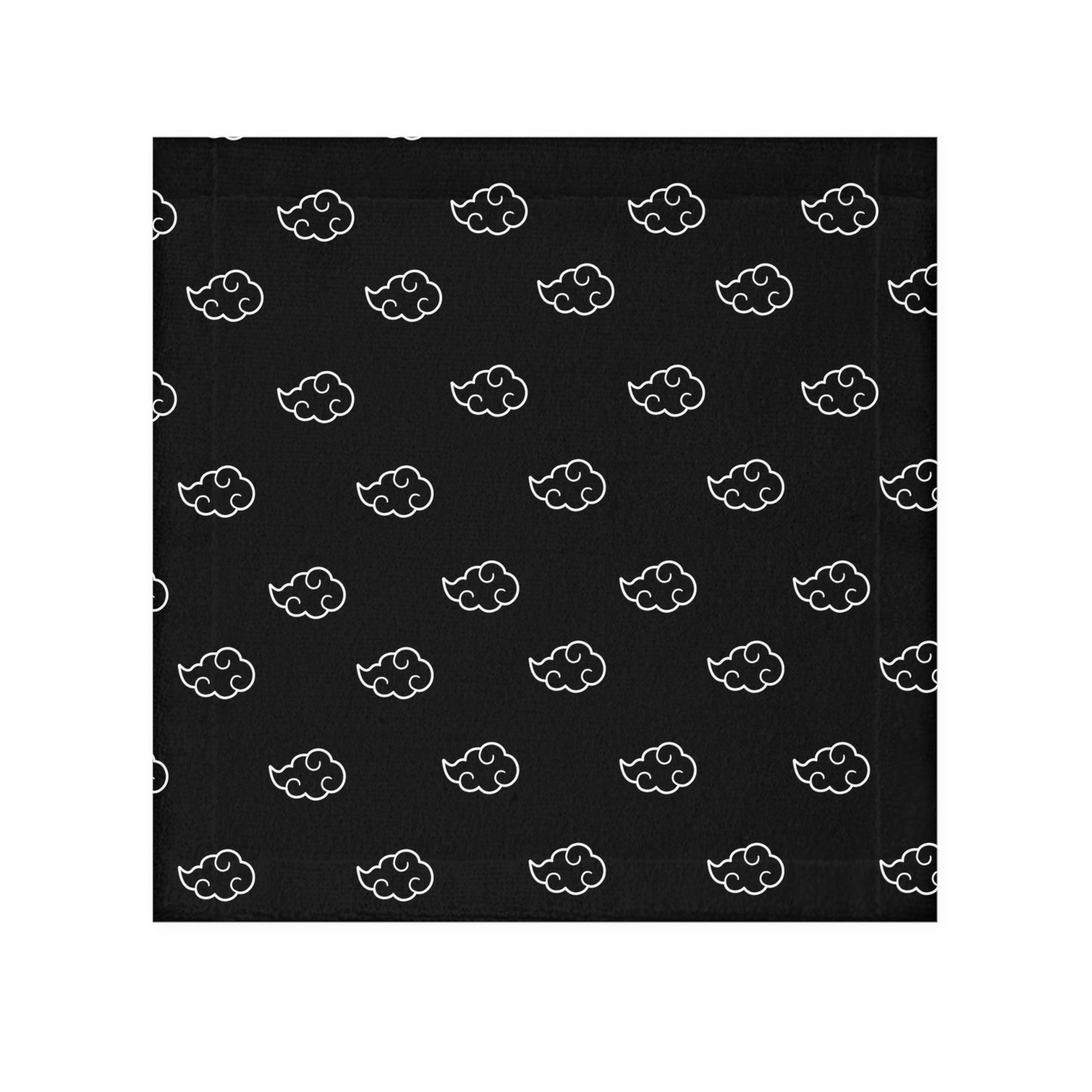 Black Cloud Face Towel