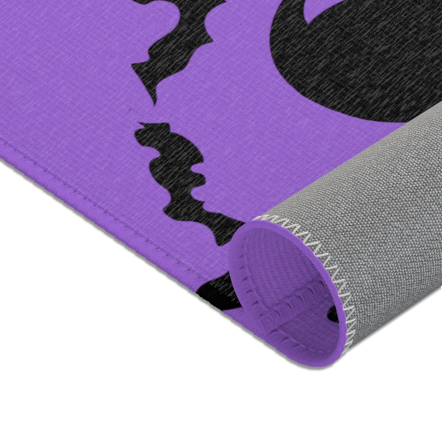 Purple Curse Area Rug
