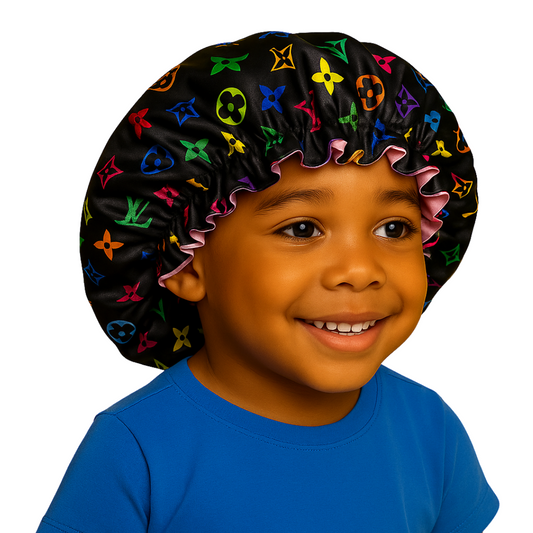 Multi Color Design Bonnet for kids