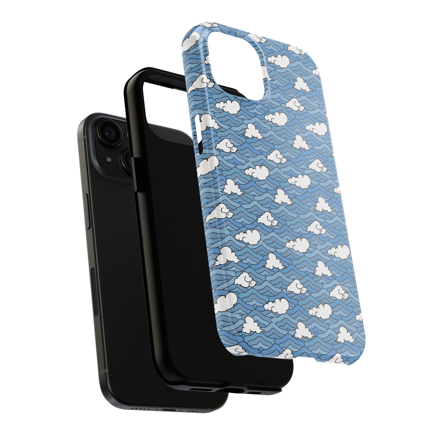 Blue Sakonj Tough Phone Case