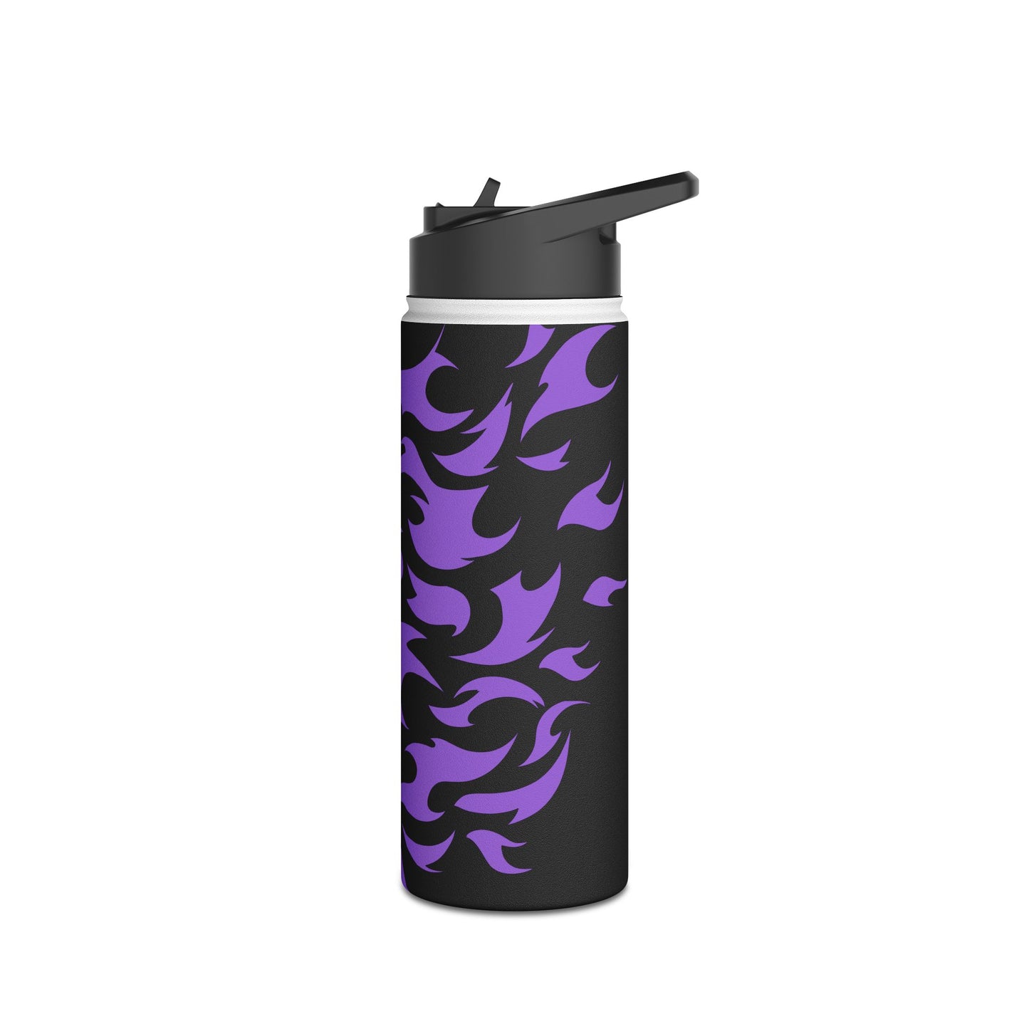 Purple Curse Stainless Steel Water Bottle, Standard Lid