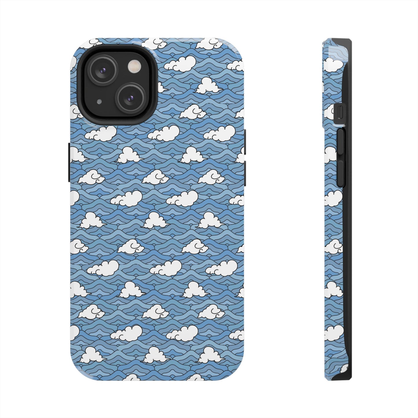 Blue Sakonj Tough Phone Case