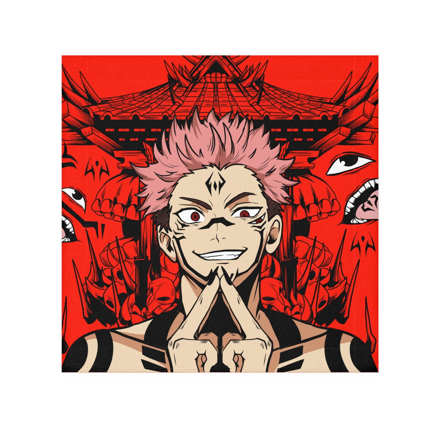 King of Curses Face Towel