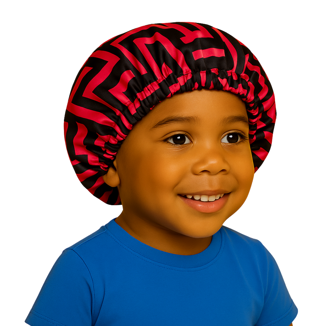 Pink FF Design Bonnet for kids