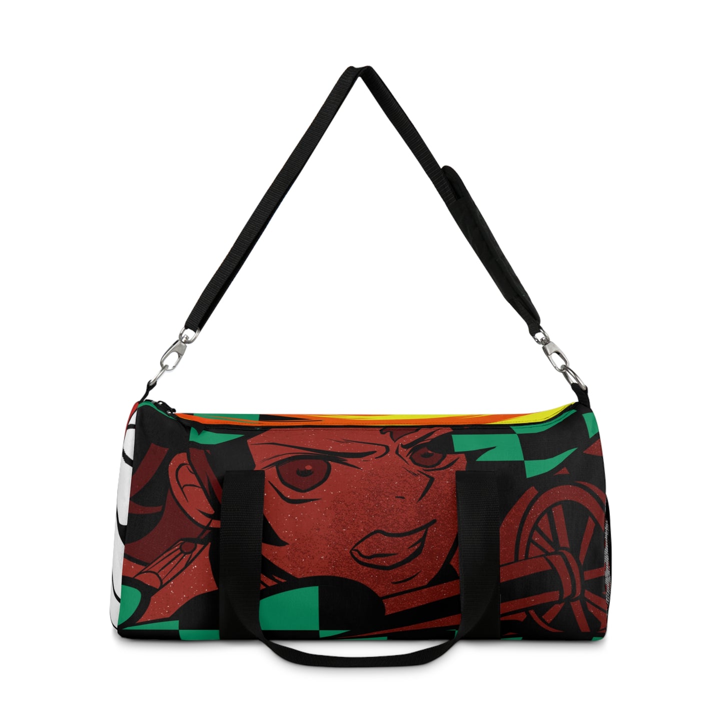 KNY Green Duffel Bag