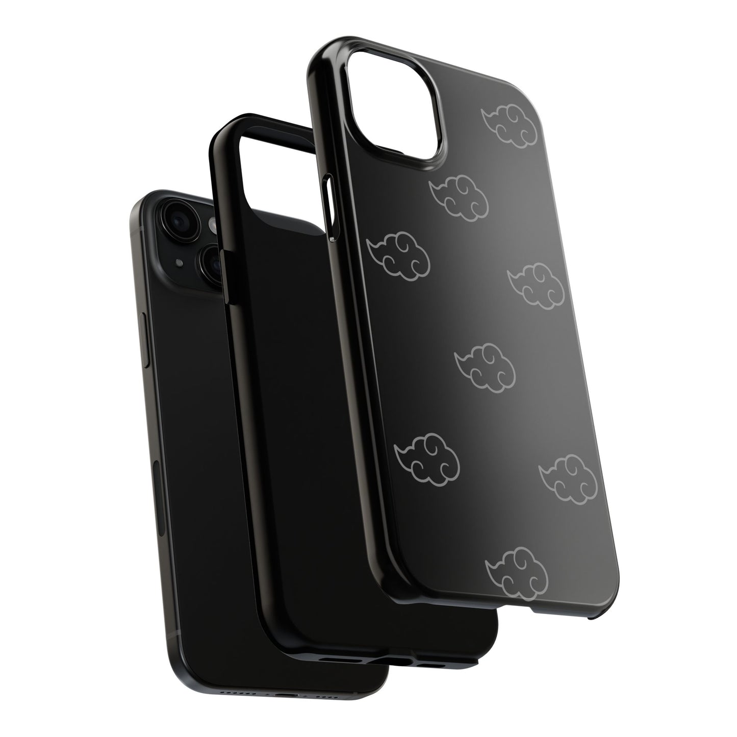 Black Cloud Tough Phone Cases