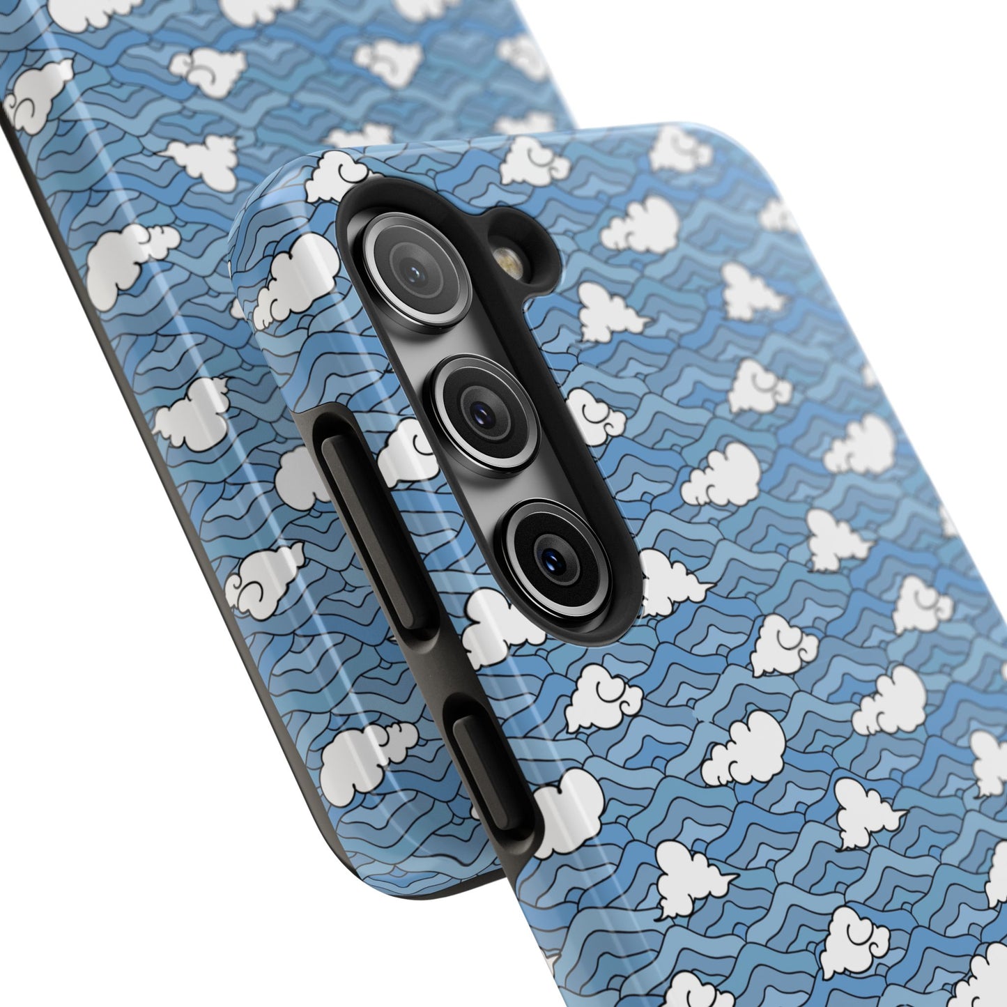 Blue Sakonj Tough Phone Case