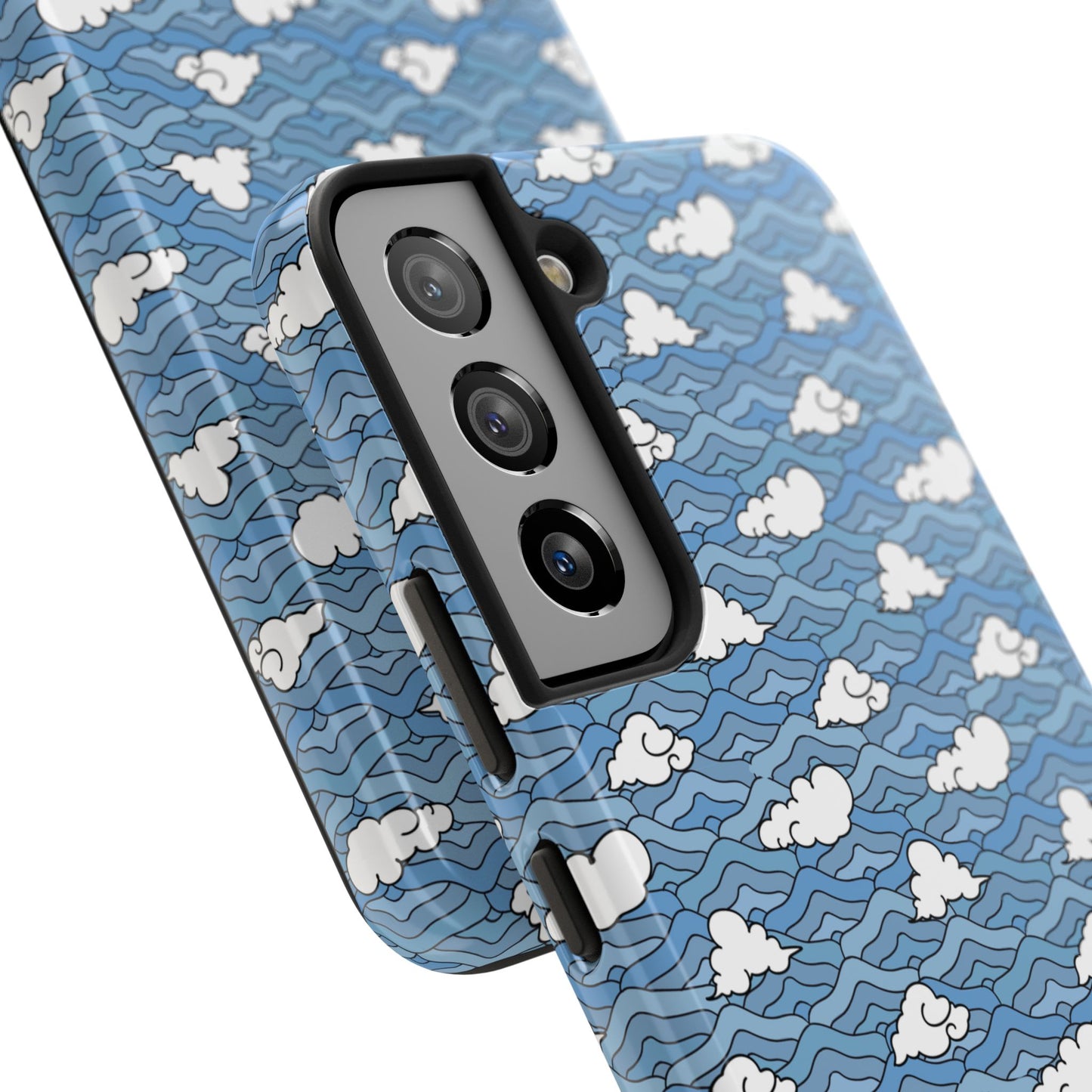 Blue Sakonj Tough Phone Case