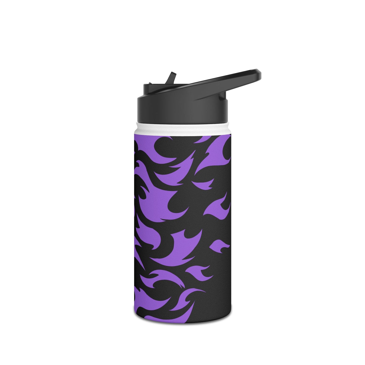 Purple Curse Stainless Steel Water Bottle, Standard Lid
