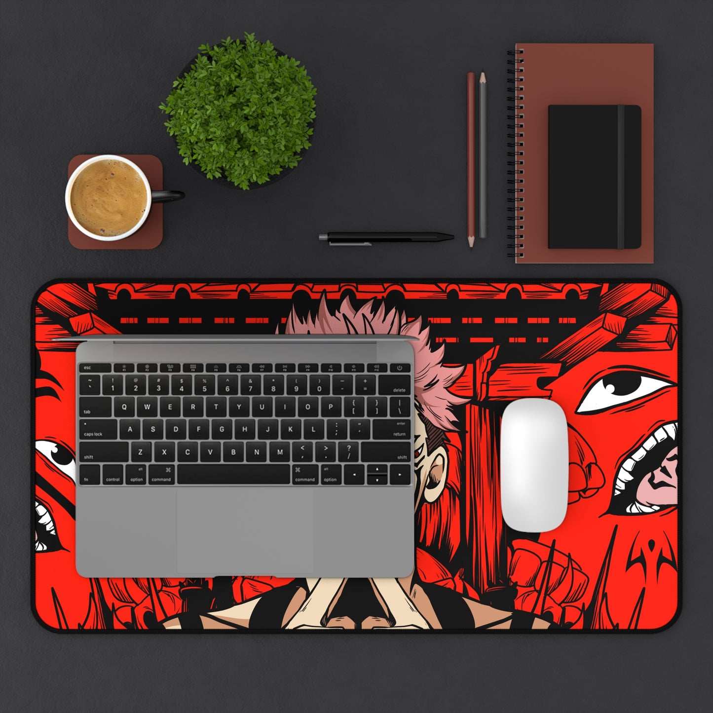 King of Curses Desk Mat