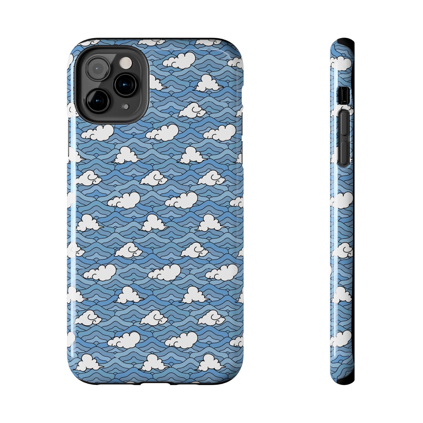 Blue Sakonj Tough Phone Case