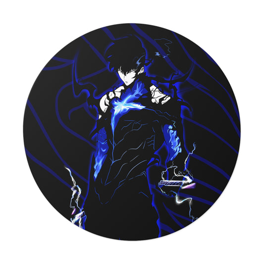 Shadow Monarch Round Vinyl Stickers