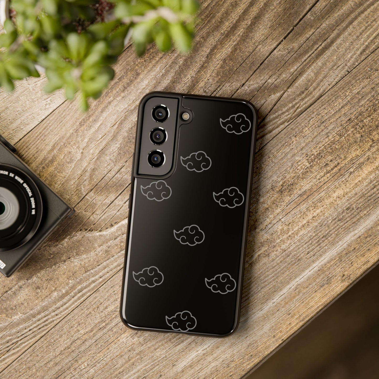 Black Cloud Tough Phone Cases