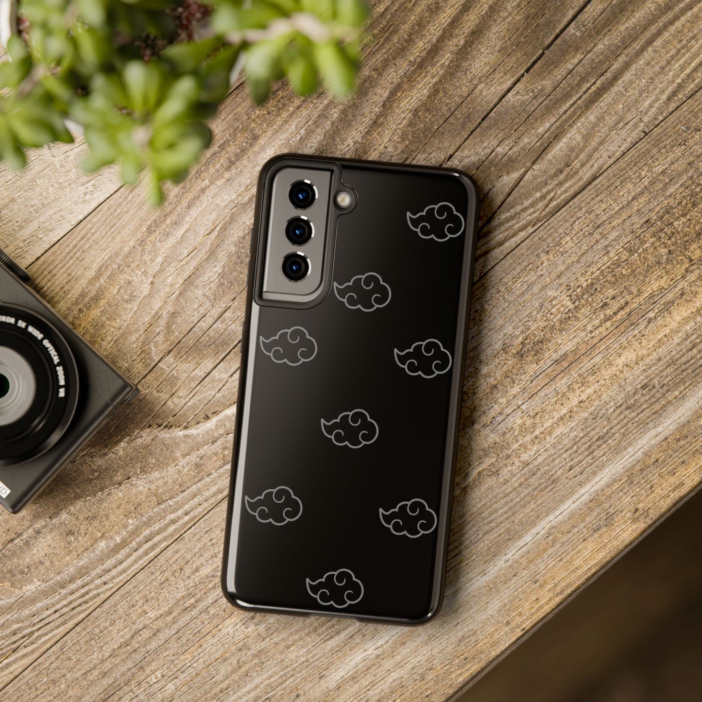 Black Cloud Tough Phone Cases