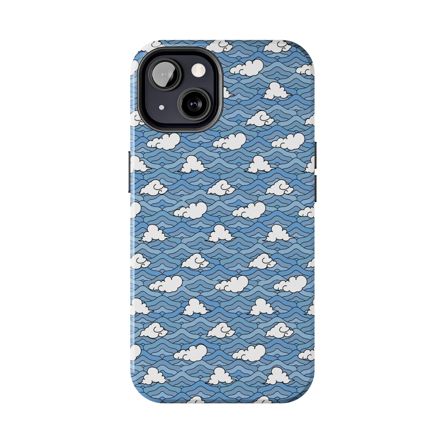 Blue Sakonj Tough Phone Case