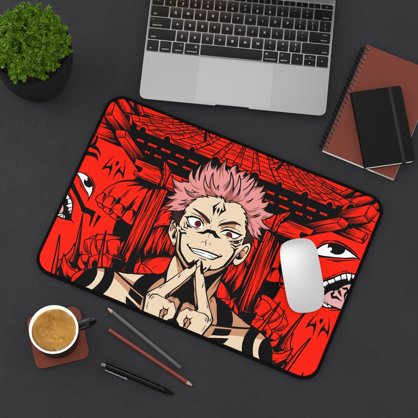 King of Curses Desk Mat