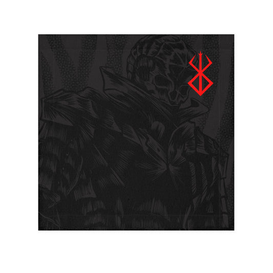 Black Bersrk Face Towel