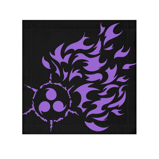 Purple Curse Mark Face Towel
