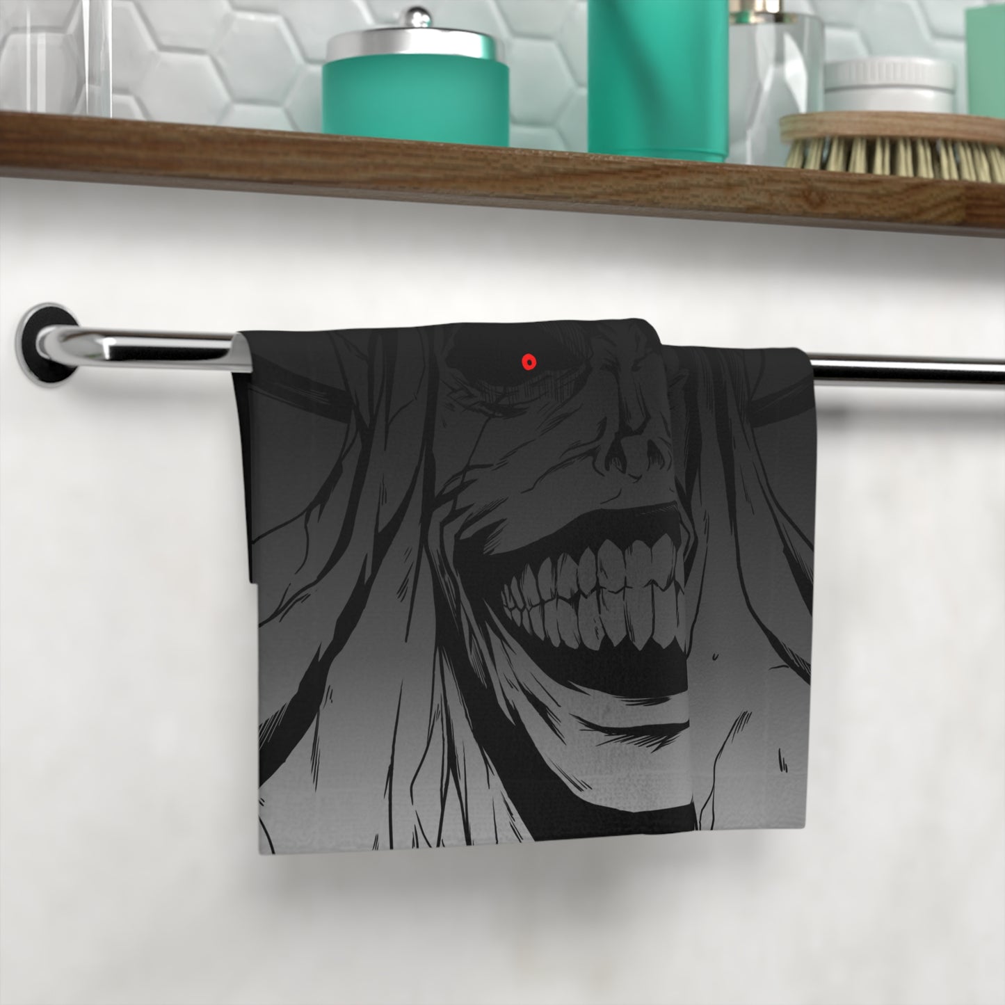 Statue of God Face Towel