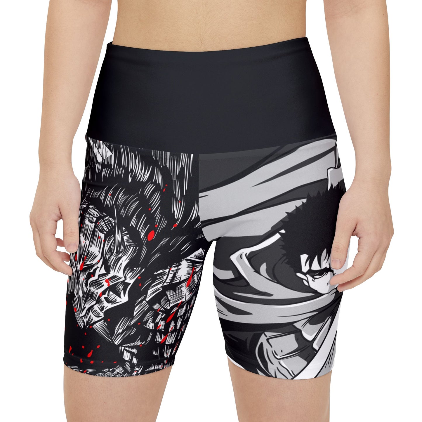 Berserk Splatter Women's Workout Shorts