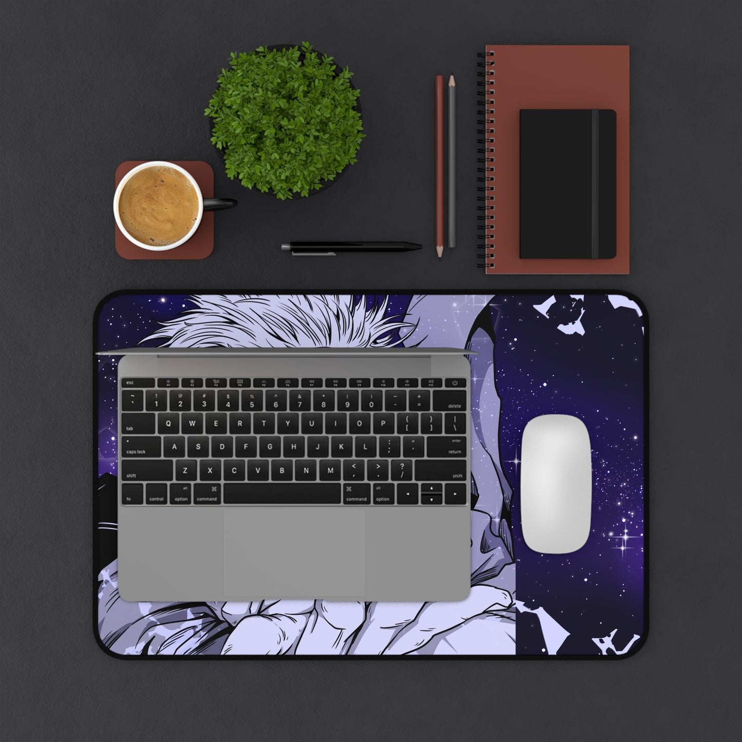 Black Curse Desk Mat